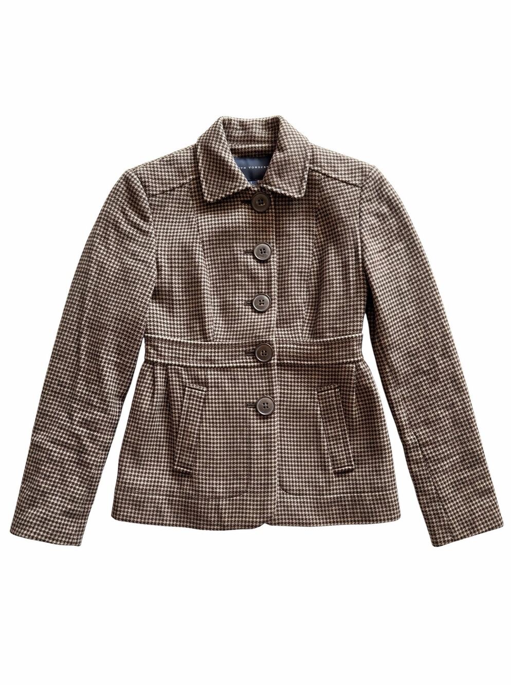 Banana Republic Houndstooth Blazer Jacket